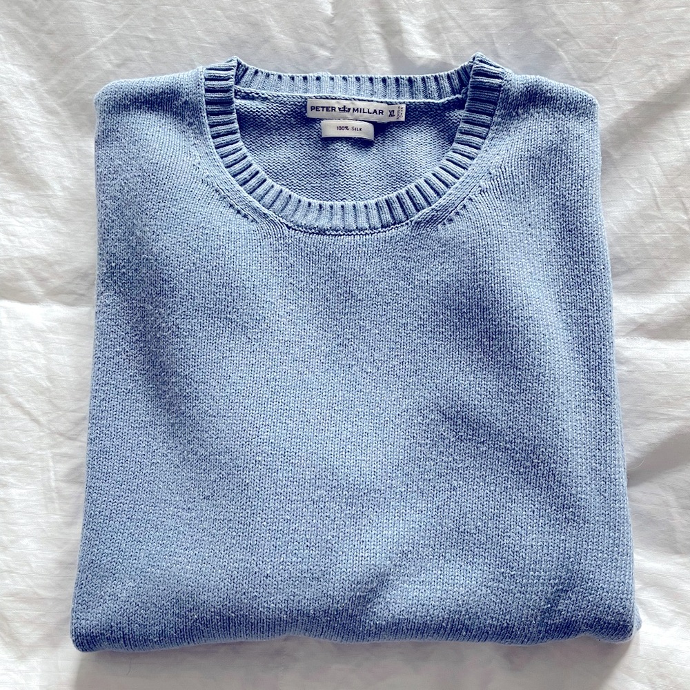 Peter Millar 100% silk womens sweater